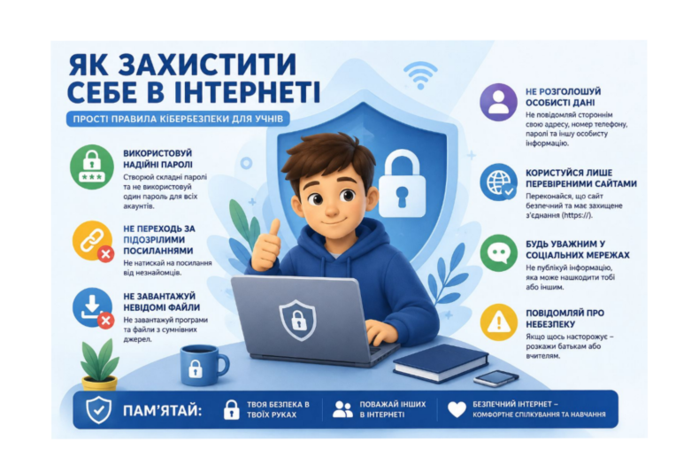 Як захистити себе в інтернеті